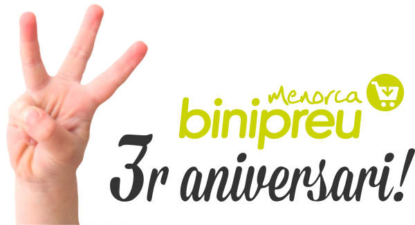 ¡Gracias a ti Binipreu Menorca cumple 3 años!